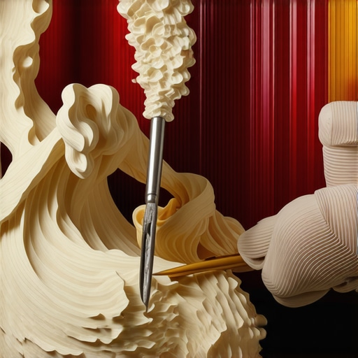 Napredna tehnika slojevitog modelovanja u polimer glini Umjetnik napredne tehnike slojevitog modelovanja sa alatima i svetlom