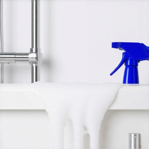 Ekspert koristi naprednu prskalicu za emajliranje kupatila