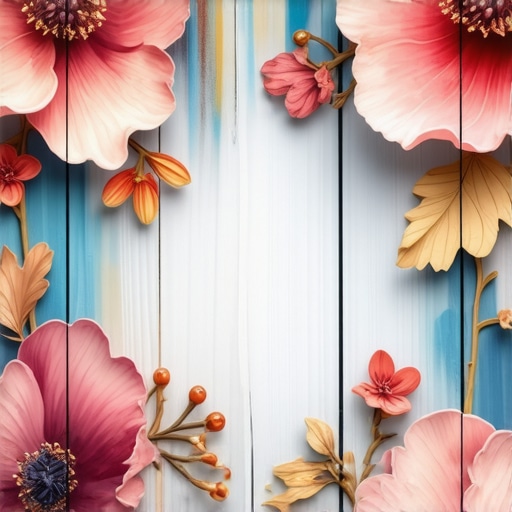 Detalj zaštitnog sloja na prirodnom ukrasu od drveta i cveća