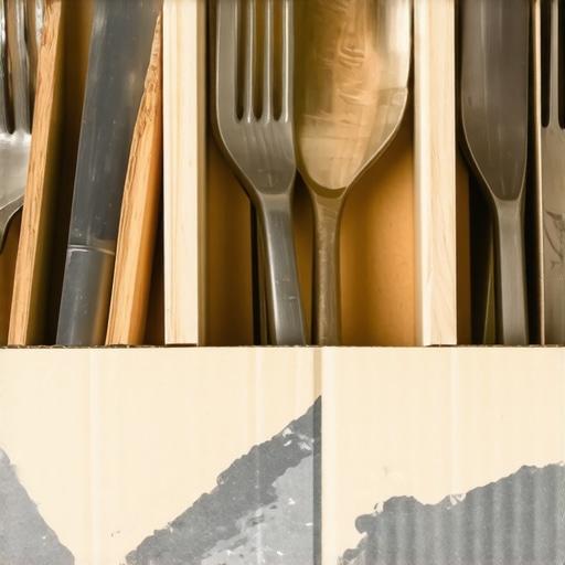 DIY kuhinjske pregrade od kartona i folije Organizovana kuhinjska fioka sa domaćim pregradama od kartona za manje od 500 dinara