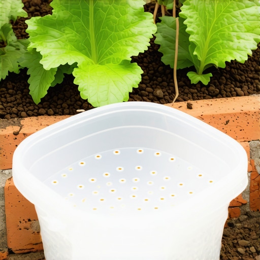 Ručno pravljena zamka za mrave u organskoj bašti sa prirodnim sastojcima