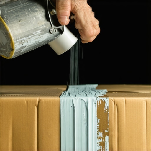 Farbanje kuhinjskih ručki sprejom Osoba farba metalne kuhinjske ručke zlatnim sprejom u DIY radionici