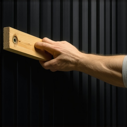 Montaža drvenih letvica na zid Postupak lepljenja drvenih letvica na zid bez vidljivih šrafova