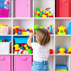 Organizacija igračaka: Kako naterati decu da sama spremaju