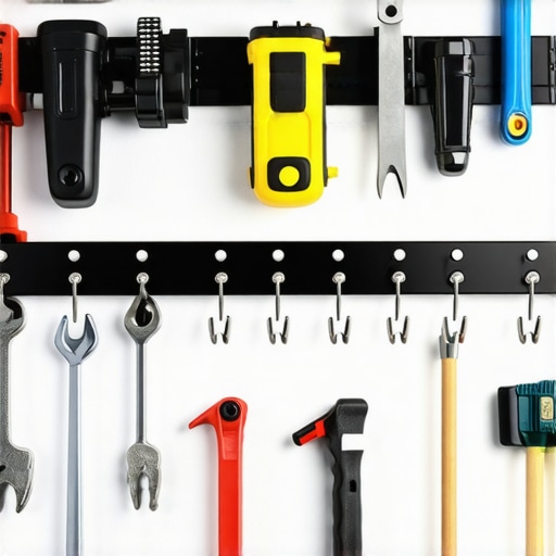 Organizujte alat u garaži pomoću magnetne šine i kuka