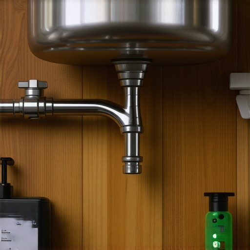 Postavljanje Zigbee senzora za vodu ispod sudopere