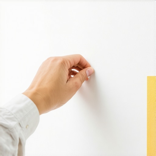 Detaljan prikaz montiranja slike bez eksera korišćenjem lepljivih traka