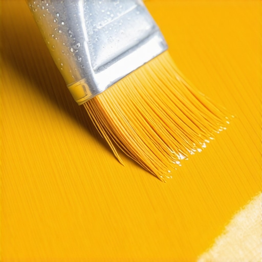 Savršeno lakiranje nameštaja bez mehurića Krupni plan nanošenja laka na drvo bez vazdušnih mehurića