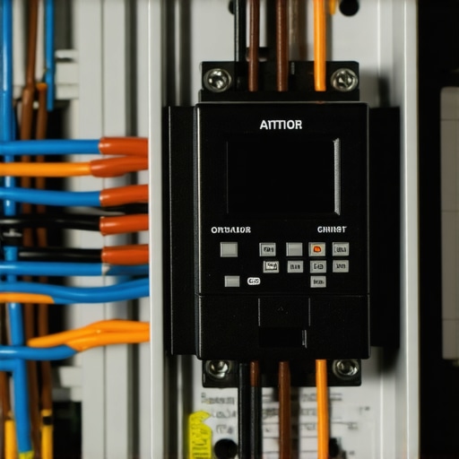 Ugradnja digitalnog tajmera za bojler u tablu Digitalni tajmer za bojler montiran na DIN šinu u razvodnoj tabli sa osiguračima