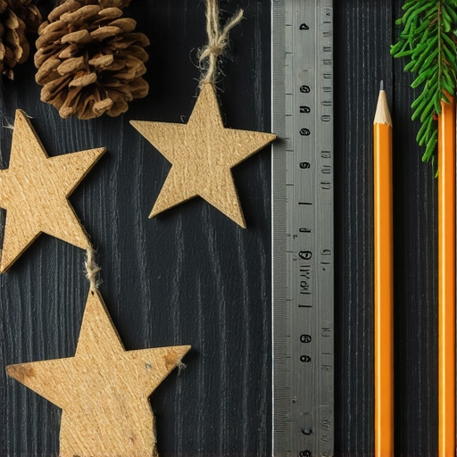 DIY Novogodišnje zvezde od štapića proces Izrada novogodišnjih zvezda od drvenih štapića na radnom stolu
