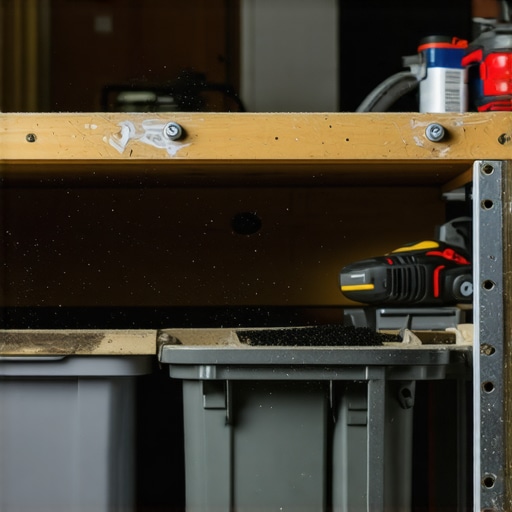 DIY plafonske viseće kutije za podrum Majstorski napravljene drvene šine na plafonu podruma za odlaganje kutija