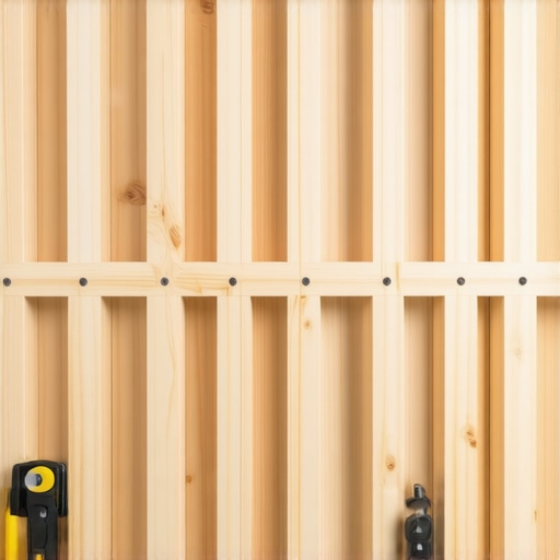 Detaljan prikaz drvenih letvica koje čine pregradni zid u malom stanu