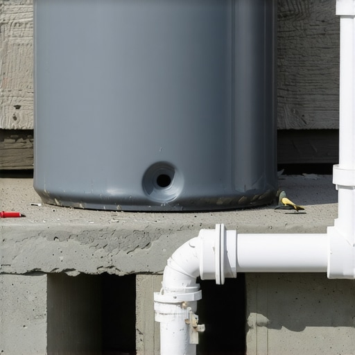 Sakupljanje kišnice bure i skretač detaljna instalacija