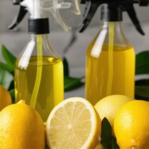 Domaće sredstvo za čišćenje od limuna i sirćeta