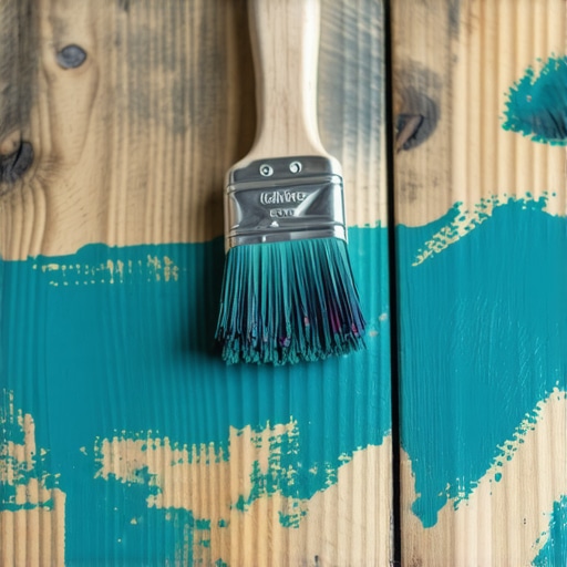 Farbanje stola krednom bojom bez mmirglanja tehnika Detaljan prikaz nanošenja kredne boje na stari drveni sto bez prethodnog šmirglanja