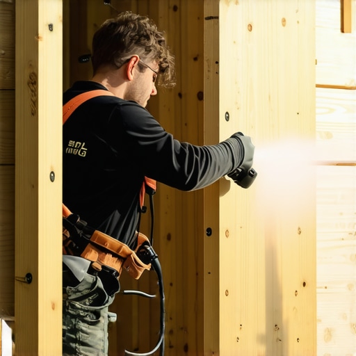 Majstor postavlja XPS izolaciju u kutiju roletne radi uštede energije