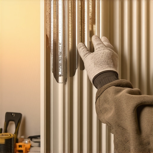 Instalacija termo folije iza radijatora Postavljanje refleksivne izolacione folije iza radijatora za uštedu energije