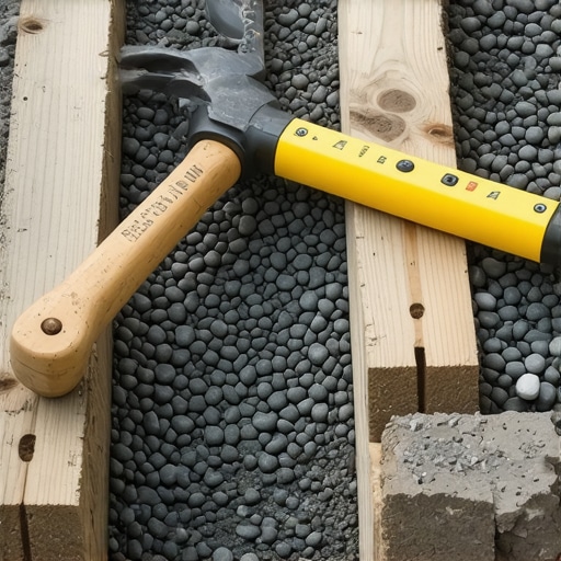 Izgradnja staze od drveta i šljunka Detaljan prikaz postavljanja drvenih pragova i nasipanja šljunka za baštensku stazu