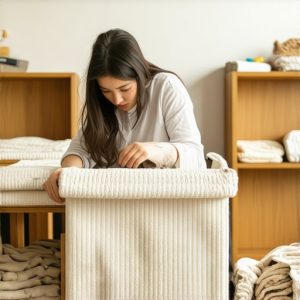 Kako napraviti kutije za odlaganje od stare ćebadi