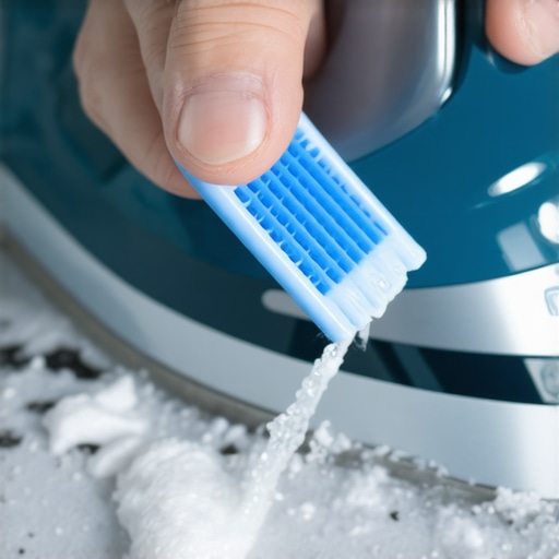 Kako očistiti peglu: Uklonite crne tragove pastom za zube