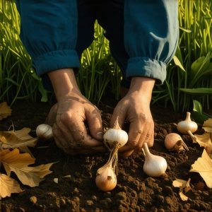 Kako posaditi beli luk u jesen za rekordan prinos