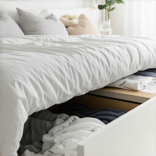 Kako uštedeti prostor u stanu: Napravite fioke pod krevetom