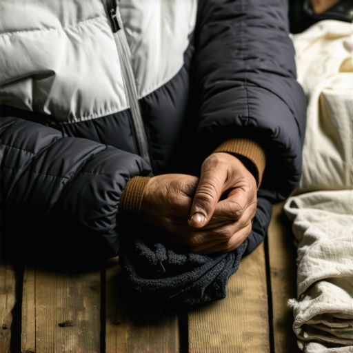 Postupak rolanja perjane jakne za pakovanje u jastučnicu