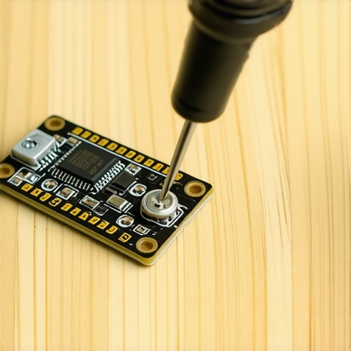 Detaljan prikaz lemljenja senzora za kuhinjsko LED osvetljenje