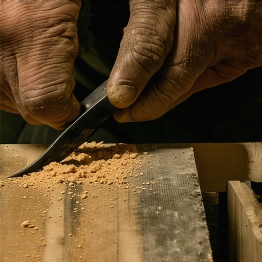 Ruke majstora kako obrađuju drvenu letvicu u radionici