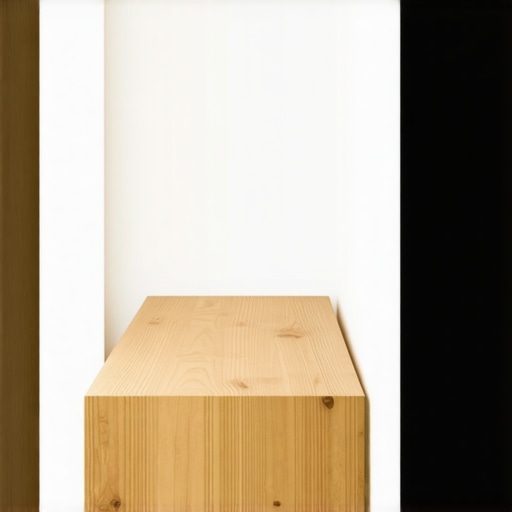 Minimalistički uski konzolni sto od drveta Uski drveni sto u hodniku ručne izrade