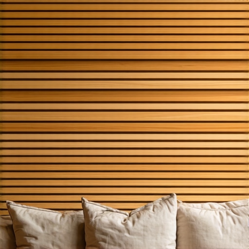 Postavljanje drvenih letvica na zid u dnevnoj sobi uradi sam projekat