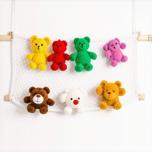 Organizujte igračke: Napravite zidnu mrežu za 15 minuta