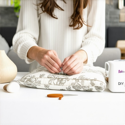 Osvežite dnevnu sobu: Kako sašiti jastučnice bez mašine