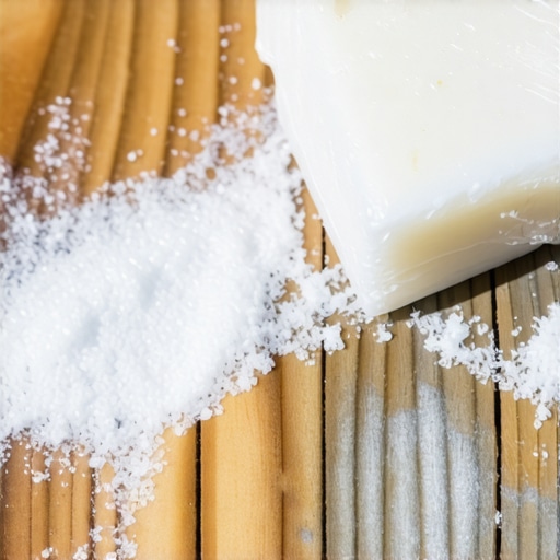 Podmazivanje drvene fioke sapunom Postupak nanošenja suvog sapuna na drveni klizač fioke za lakše otvaranje