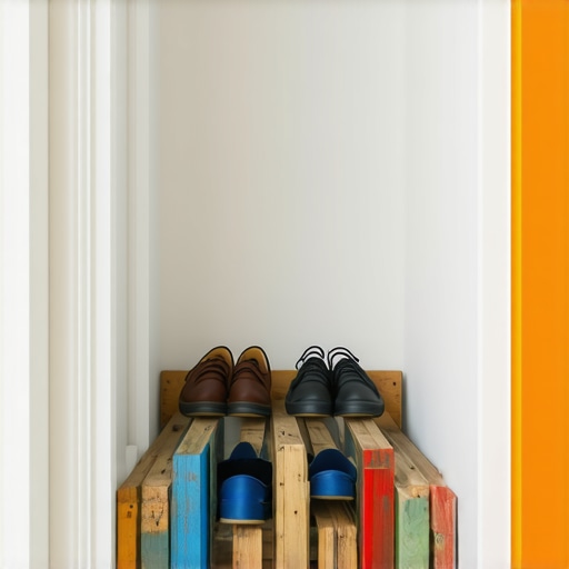 Polica za cipele od paleta: Brzo rešenje za predsoblje
