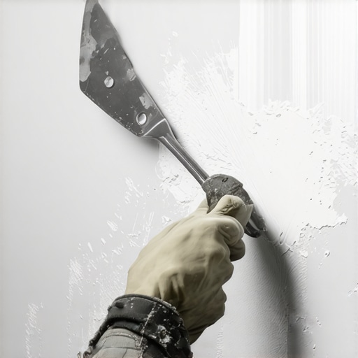 Postupak nanošenja gipsa na rupu u zidu preko mrežice