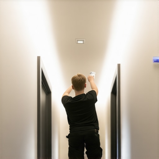 Postavite senzorsku LED traku u hodniku bez majstora