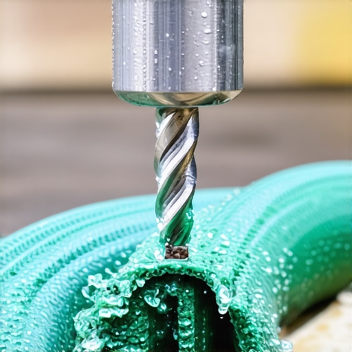 Bušenje rupa na starom crevu za sistem navodnjavanja kap po kap