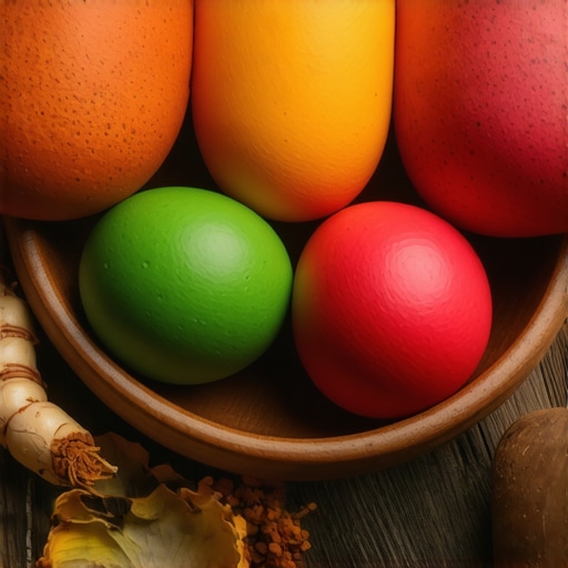 Prirodno bojenje jaja biljkama Uskršnja jaja bojena prirodnim putem pomoću lukovine i kurkume