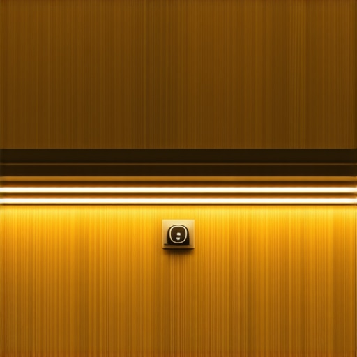 Profesionalna LED instalacija u ormaru Detaljan prikaz LED trake i senzora pokreta unutar modernog ormara