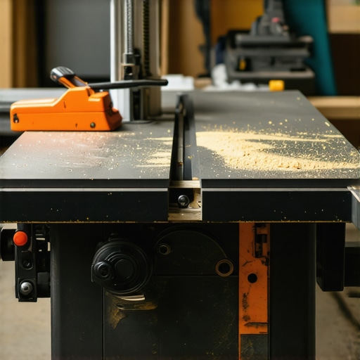 Stona testera sa postoljem od livenog gvožđa u stolarskoj radionici