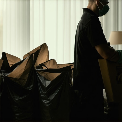 Čišćenje viška stvari iz stana uz teške džakove i organizaciju