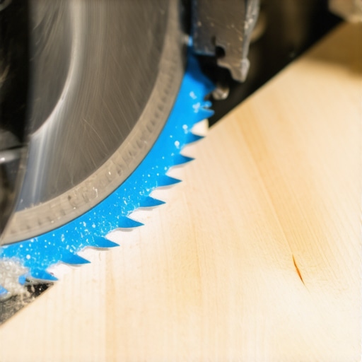 Savršen rez bez cepanja drveta Kružna testera pravi precizan rez na drvetu sa krep trakom