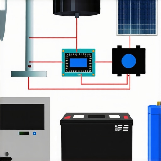 Šema spajanja mini vetrogeneratora Detaljna električna šema za DIY vetrogenerator sa baterijama i kontrolerom