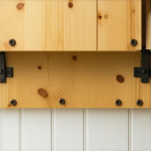 Domaća sklopiva polica za veš od punog drveta montirana na zid