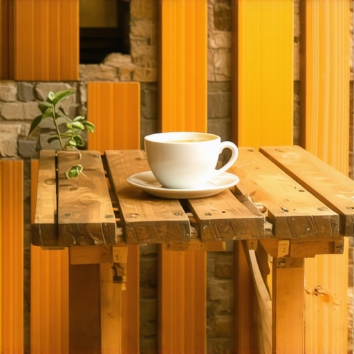 Uradi sam sklopivi sto za terasu od drvenih paleta