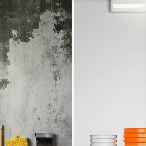 Transformacija podruma: Od vlage do radionice Prikaz pre i posle sređivanja vlage i osvetljenja u podrumu