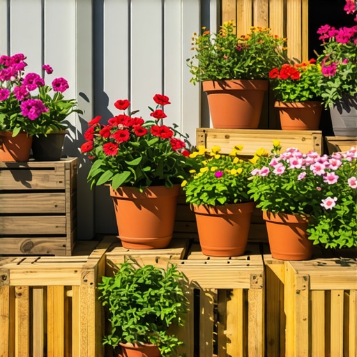 Uredite terasu za malo novca pomoću starih gajbica