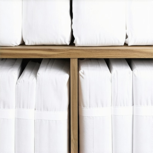 Vertikalno složena posteljina u paketima Kako složiti posteljinu da zauzima manje mesta pomoću jastučnice