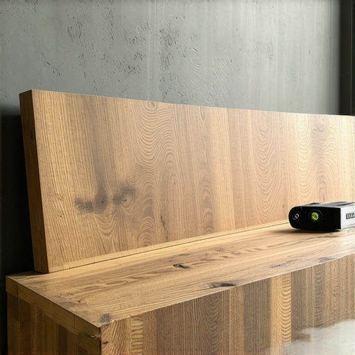 Viseća klupa od masivnog hrasta Detaljan prikaz viseće klupe od punog drveta u predsoblju